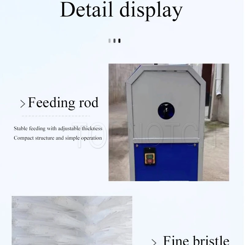 Commerical Electric Sugar Cane Peeler Automatic Sugarcane Skin Peeling Machine 5