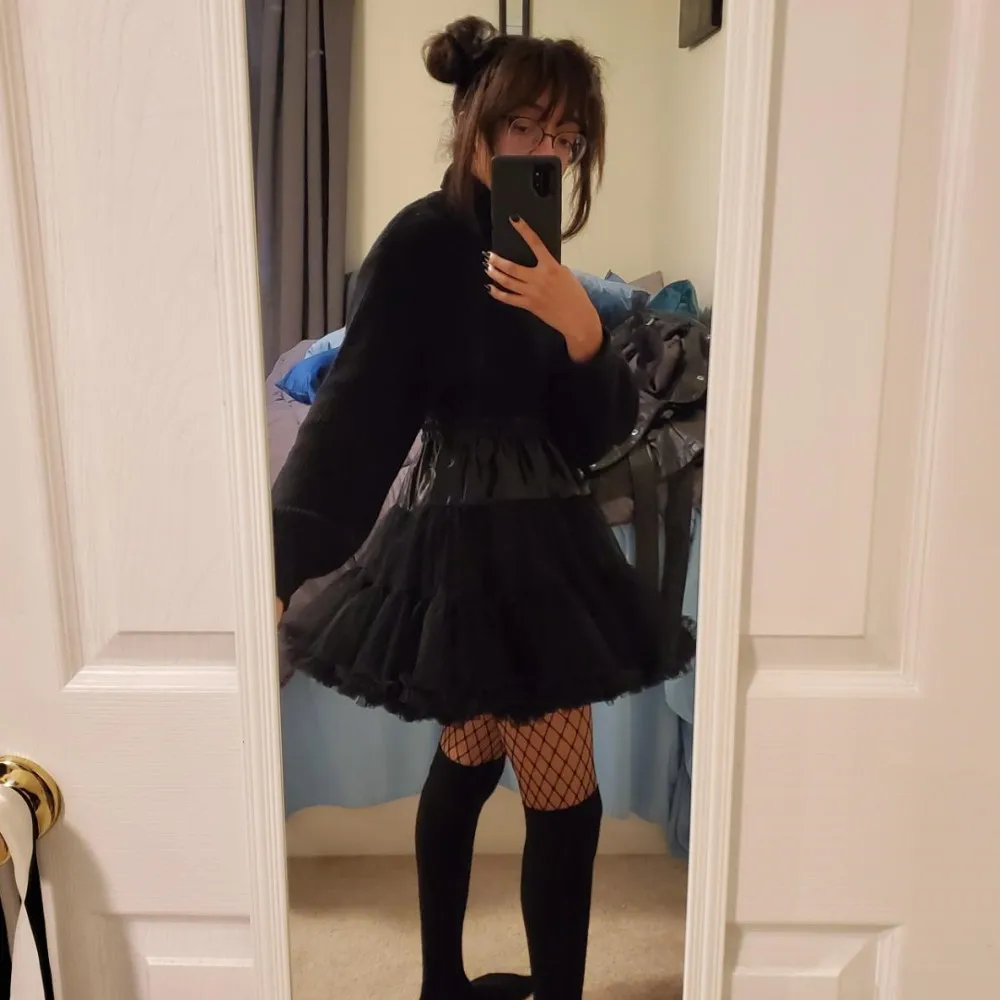 

Puffy Black Ballet Petticoat Crinoline Rockabilly Swing Short Tulle Tutu Skirt Underskirt Wedding Accessories Jupon Mariage