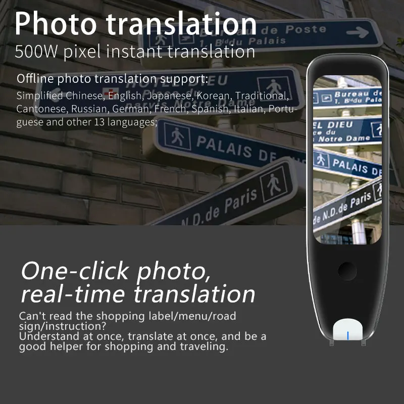 S10 Translation Pen Scan Reader Device Text Scanning Reading Translator Wifi 134 Languages Travel Abroad Available Offline