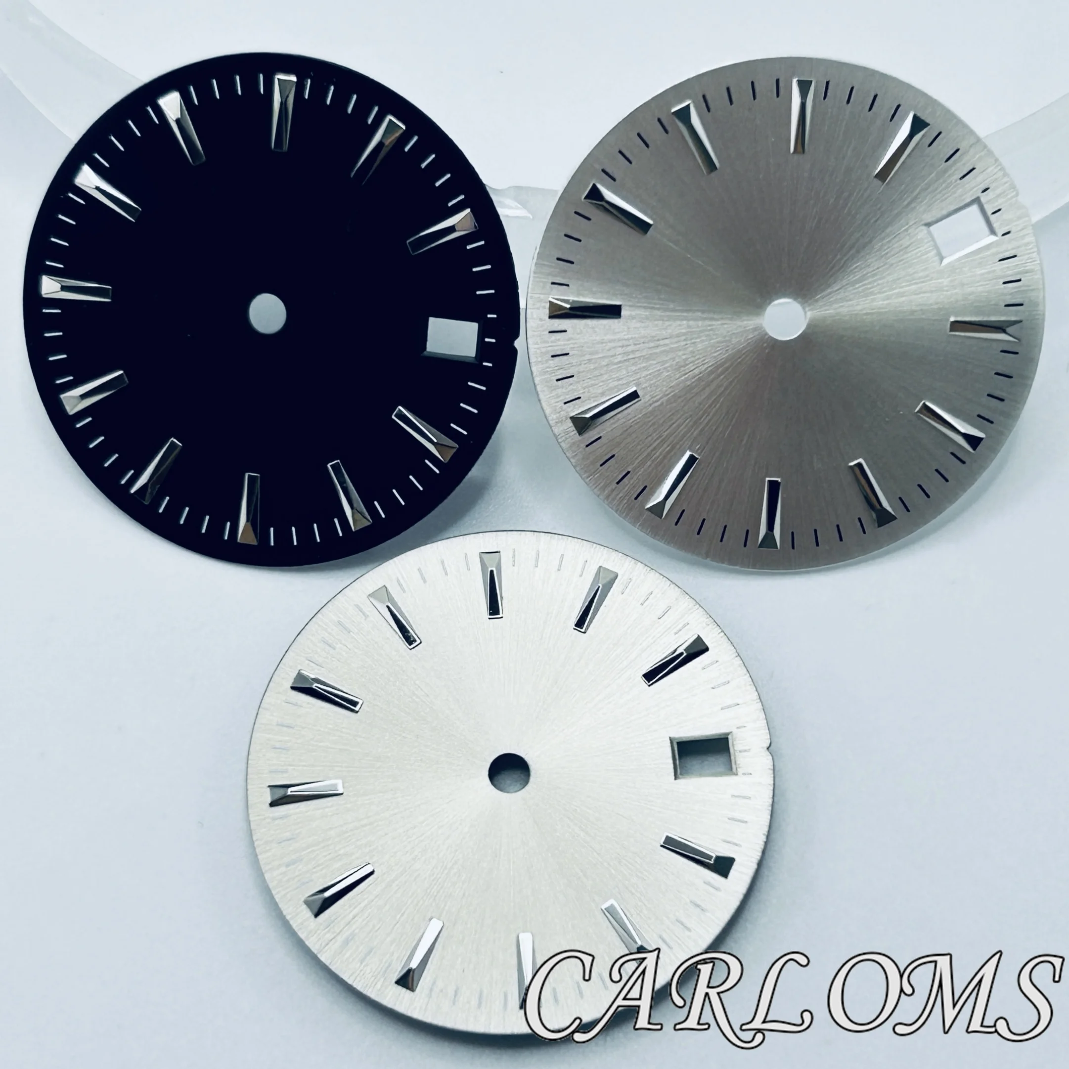 

Часы наручные стерильные Серебристые/черные/серые, 28,5 мм