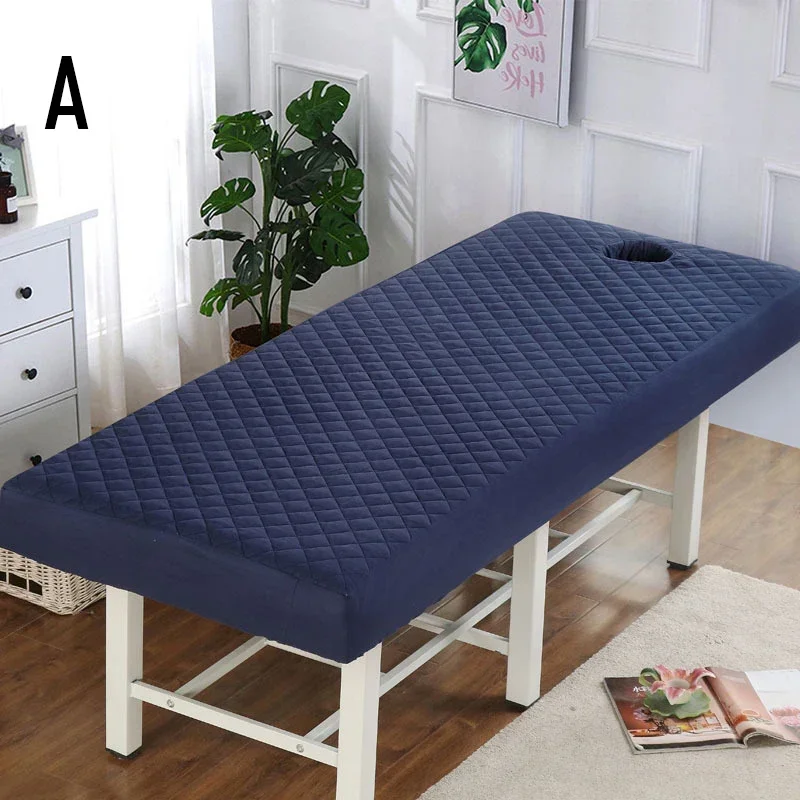 Solider Bettrock Für Massageliege – 190 X 80 Cm, Mit Gesichtsloch & Seitentasche, Polyester, Braun