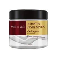 Masque capillaire à la kératine Water Ice Levin : hydratation et réparation en profondeur pour cheveux secs et endommagés en 10 minutes 5
