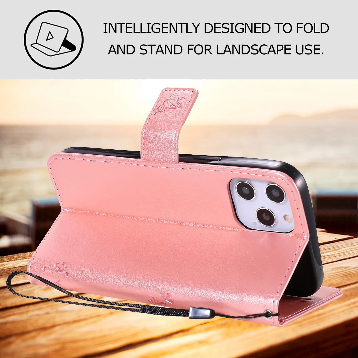 Luxury Leather Flip Case with Holder and Wallet Stand - Premium Phone Cover