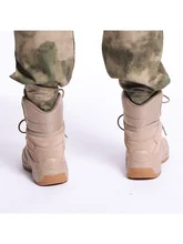  2023 Winter Boots Men Shoes Military Boots Special Force Tactical Desert Combat Ankle Boots Men Army Work Shoes Leather Boots 