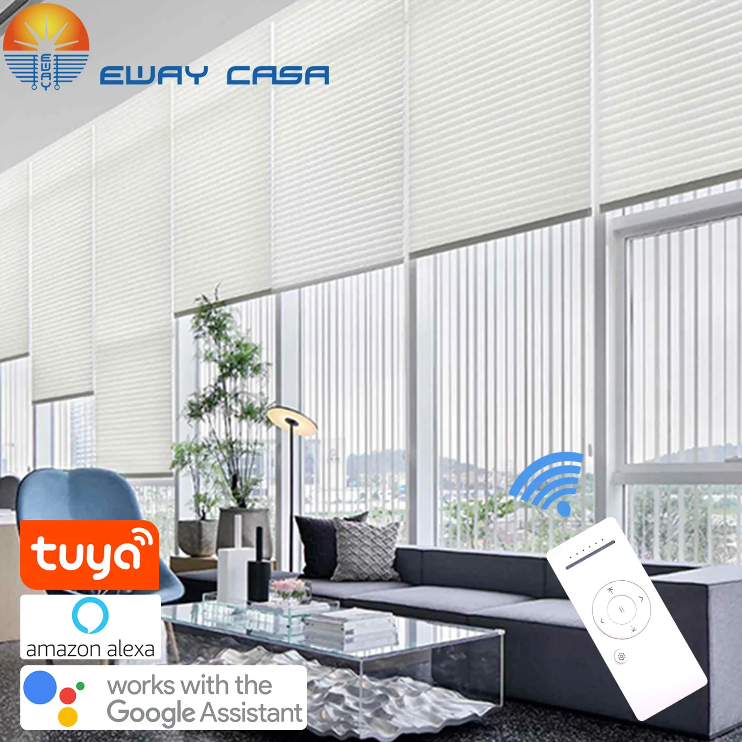 Vialetto Casa Motorizzato Shangri-La Shade Tulle Shades Tuya Tende A Rullo Elettriche Per Windows Wifi Tende Roller Msb_A