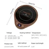 110V/220V Cup Heater Coffee Mug Warmer Hot Tea Makers Electric Hot Plate Heating Pad 3 Gear Warmer Coaster Thermal Mug Heater 6
