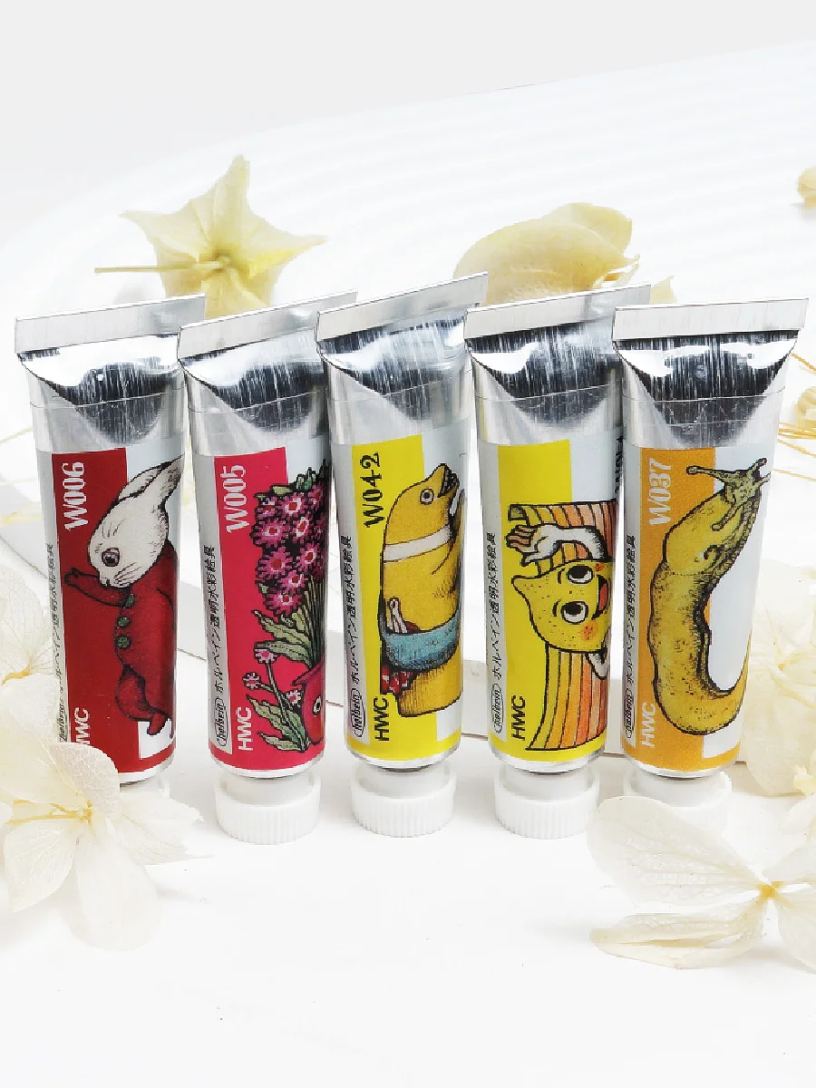 Original HIGUCHI YUKO&HOLBEIN collaboration artist watercolor pigment 5ml single limited color Acuarela beginner art supplies
