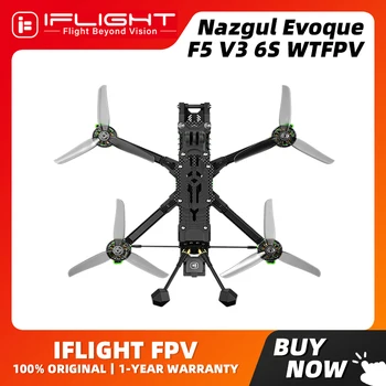 IFlight Nazgul Evoque F5 V3 6S WTFPV per Drone FAI DA TE DC /X Doppia Geometria Commutazione Flessibile 190 km/h Velocità Massima FPV Drone