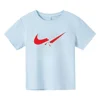 Summer Luxury Design Teen T-shirt Children's Brand Print Casual Short Sleeve Cotton T-shirt Boys Girls Baby Tee Top Kid Clothes 3