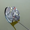 Five Sizes Fishing Net Head Anti-hook Outdoor Hand Net Ultra Light Aluminium Alloy Solid Deepening Net Fishing Tool Accessories 4