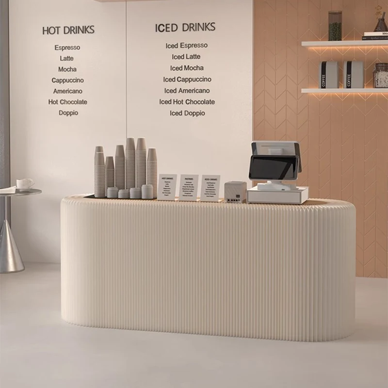 

Simplicity Nordic Cashier Desk Reception Information Reception Desk Clothing Store Beautysalon Meubilair Luxury Furniture