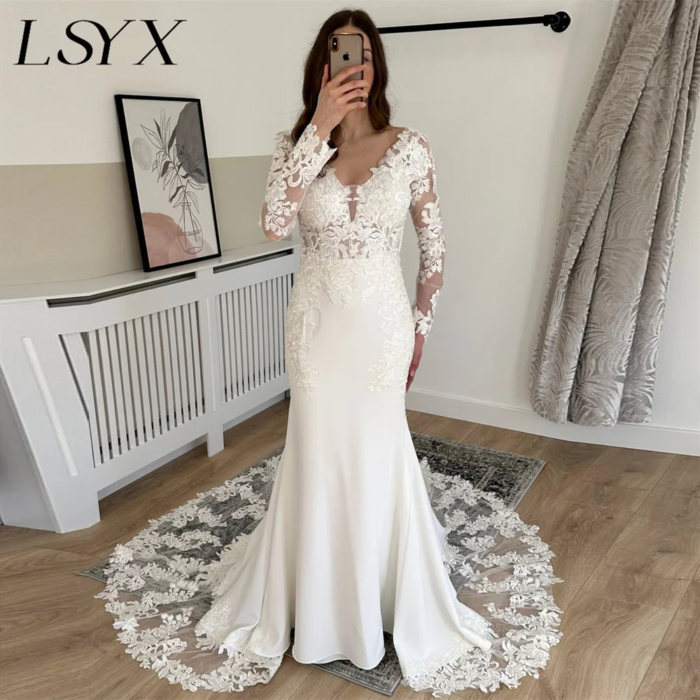 Рисунок 5 - Женское свадебное платье с V-образным вырезом LSYX