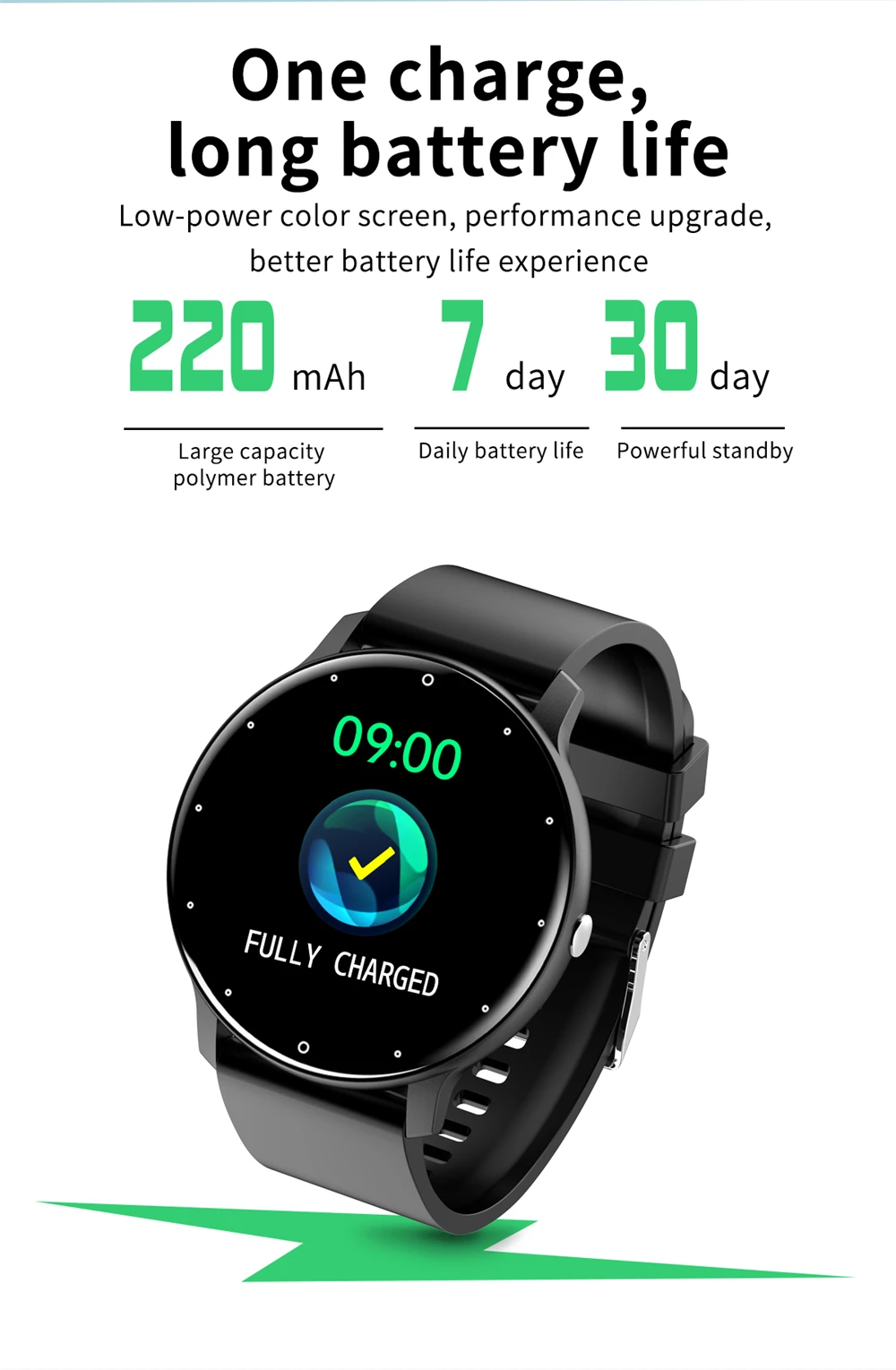 BYKRSEN 2022 ZL02 Smart Watch Women Men Sport Fitness Watch Sleep Heart Rate Monitor Waterproof Smartwatch For Ios Xiaomi Phone