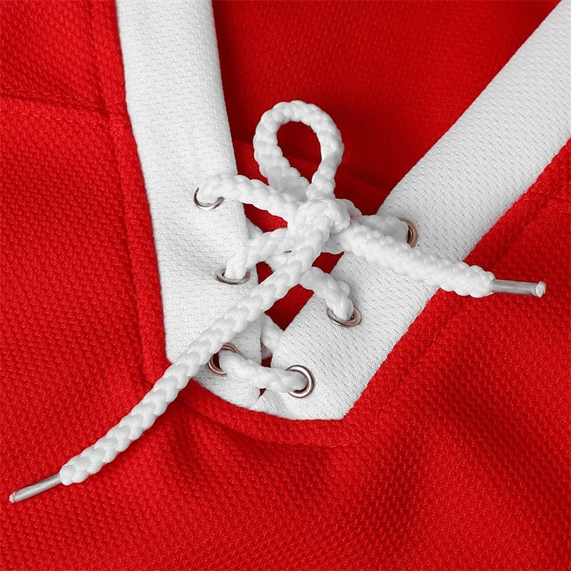 Men's Ice Hockey Jersey Outdoor Sportswear Embroidered Tops Movie CCCP MAKAROV #24