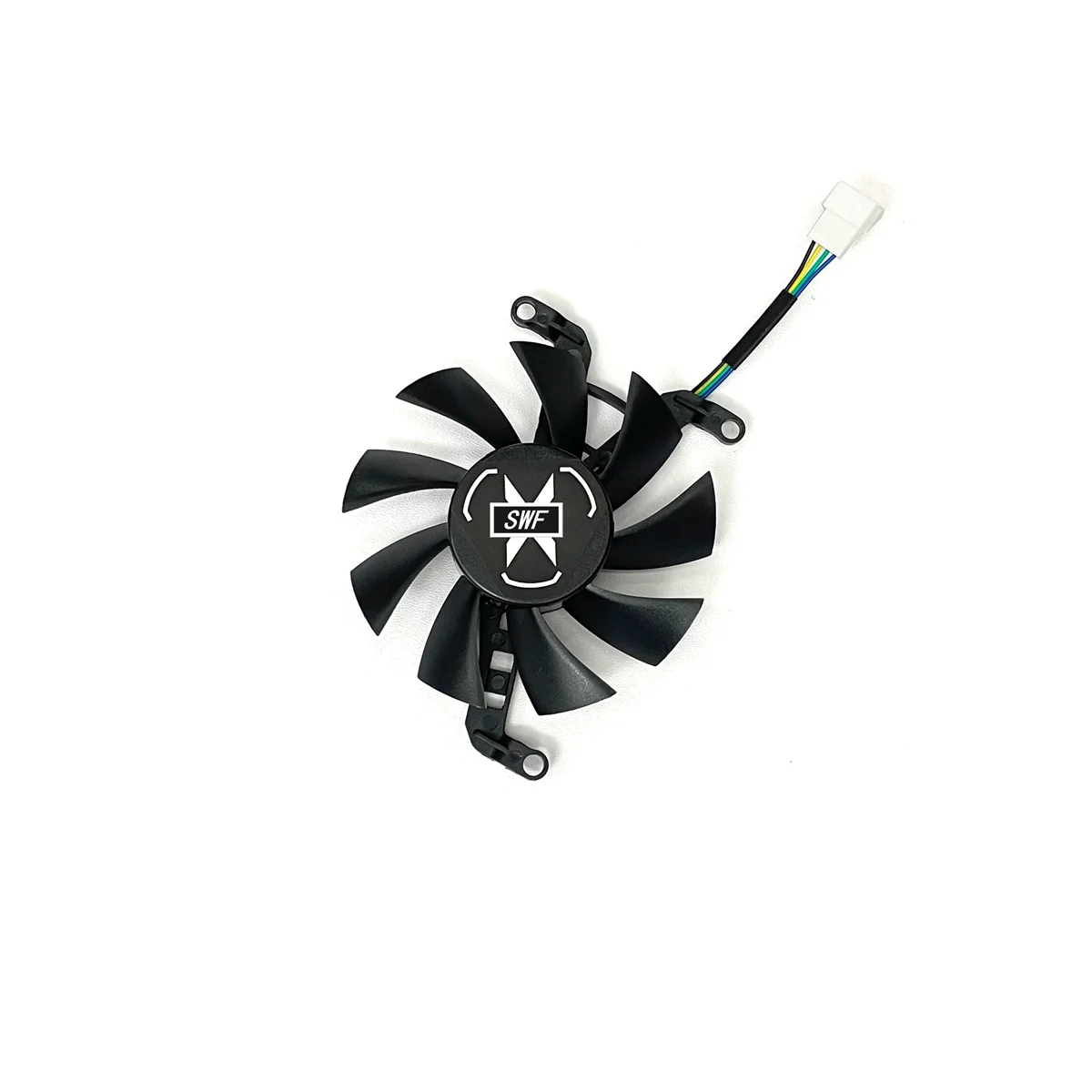 XFX 스피더 MERC QICK 308 Radeon RX 6600XT 6500XT 용 냉각 선풍기, 블랙 울트라 게이밍 그래픽 카드 쿨러 선풍기, 75mm, 신제품