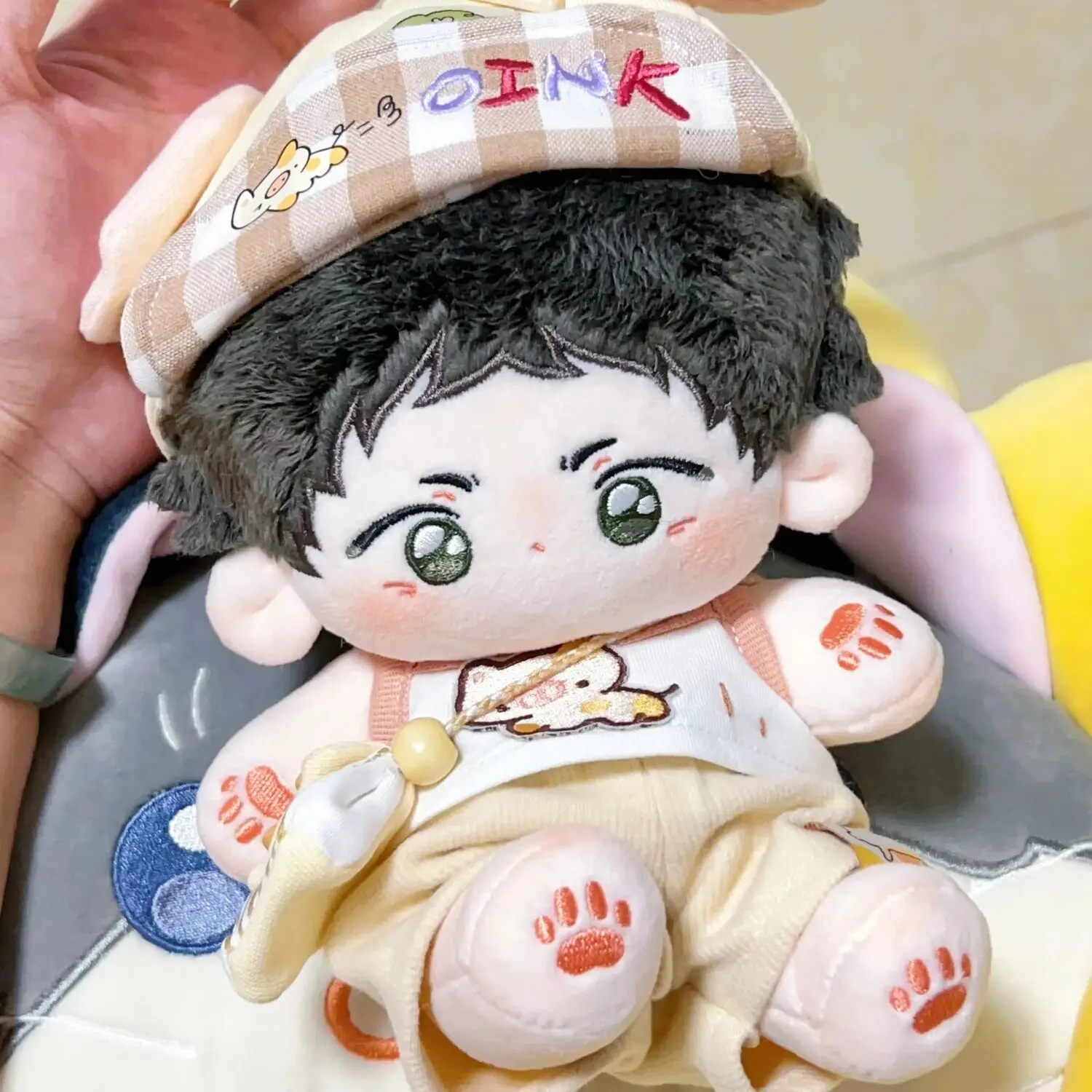 

20cm Haikyuu!! Cosplay Akaashi Keiji Plush Stuffed Doll Body Anime DIY Change Clothes Cartoon Cotton Plushie Pillow Mascot Gift