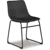 Centiar Mid Century Dining Room Bucket Chair, 2 Count, Black 1