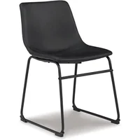 Centiar Mid Century Dining Room Bucket Chair, 2 Count, Black 1