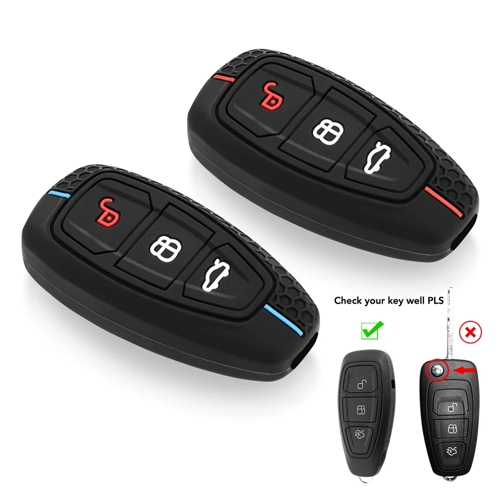 Silicone Car Key Case Shell – Durable and Stylish Key Cover