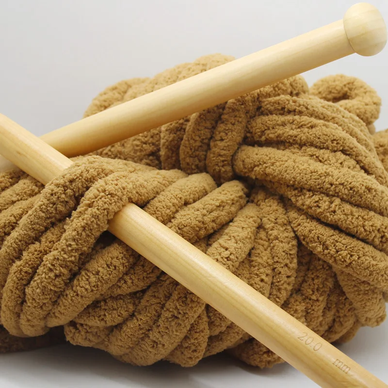 250g DIY Chenille Yarns Wool Hand Knitting Blanket Cushion Chunky Super Thick Soft Warm Stick Needle Crochet Yarn Scarf Hat Line 3