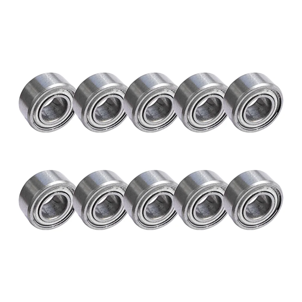 10pcs High Speed Bearing Miniature 685ZZ Quiet Carbon Steel Strong Load Capability Replacement 5x11x5mm Power Transmission Parts