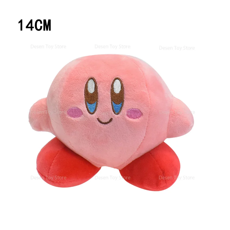 9 Styles Kawaii Star Kirby Grey Kirby Ghost Kirby Pink Blue Green Red Plush Toys Best Christmas Birthday Gifts for Children
