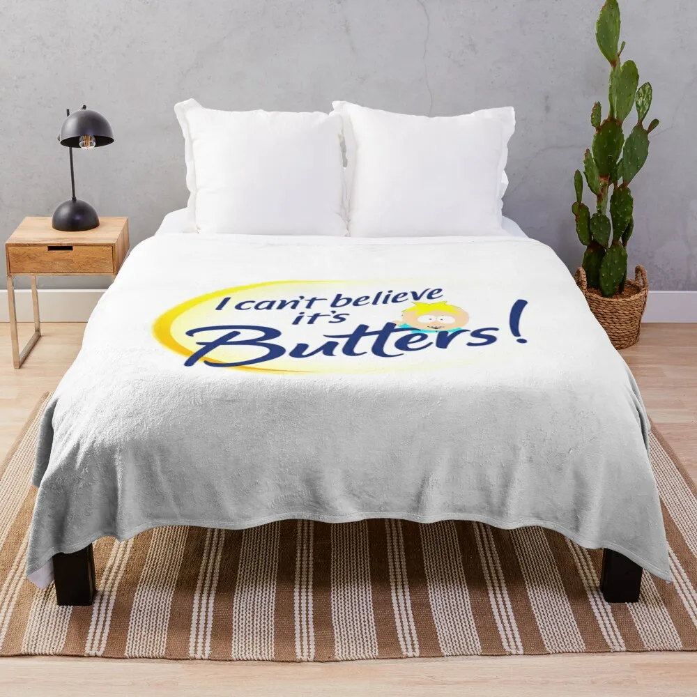 

I can't believe it's Butters! Throw Blanket manga Sofa Quilt Luxury Thicken Soft Big Picnic Blankets