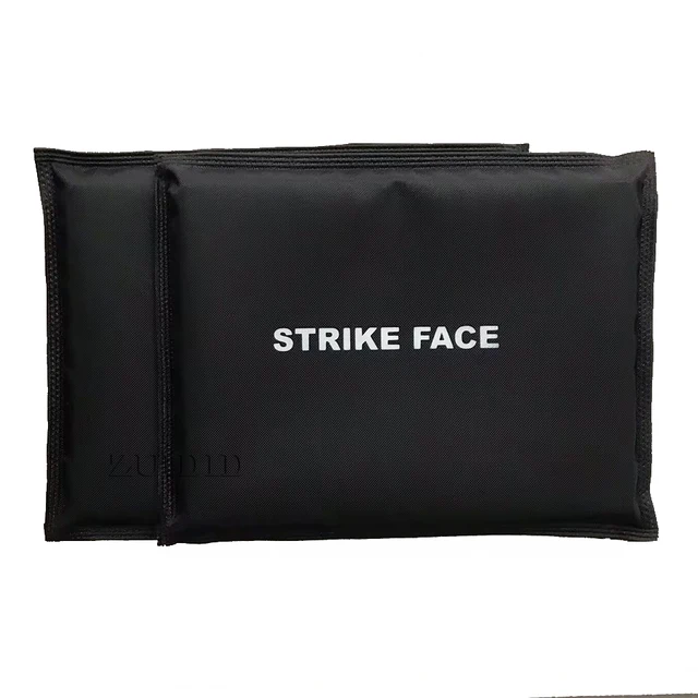 2PCS/Lot 6'' x 8'' Side Armor Panel Soft UHMWPE Material NIJ Level 3A Bulletproof Plate Ballistic Insert 2