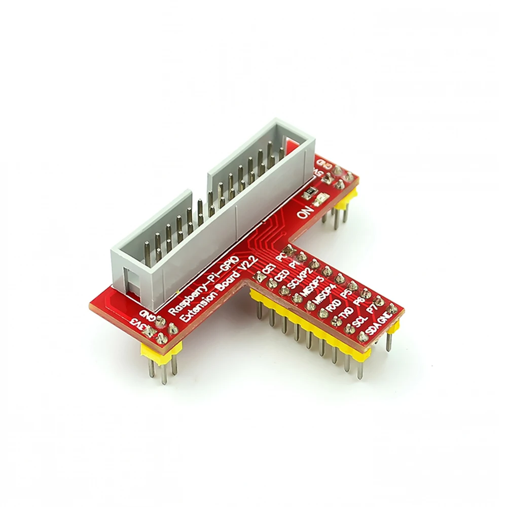 For Raspberry Pi expansion DIY kit (connection cable + high-quality 400-hole  breadboard + GPIO adapter board) - AliExpress