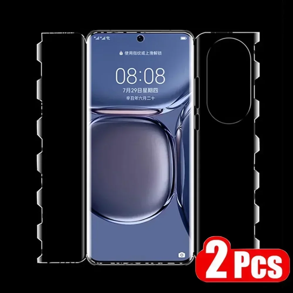 

Гидрогелевая пленка с бабочкой для Honor 50 80 70 Pro SE, защитная пленка для экрана Honor 50 60 70, 2 шт.