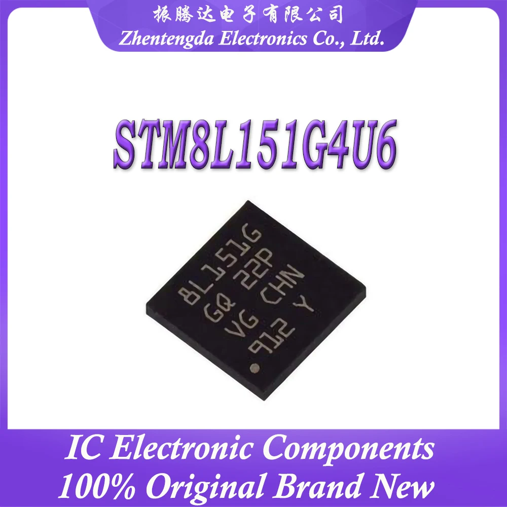 

STM8L151G4U6 STM8L151G4 STM8L151G STM8L151 STM8L STM8 STM IC MCU Chip UFQFPN-28