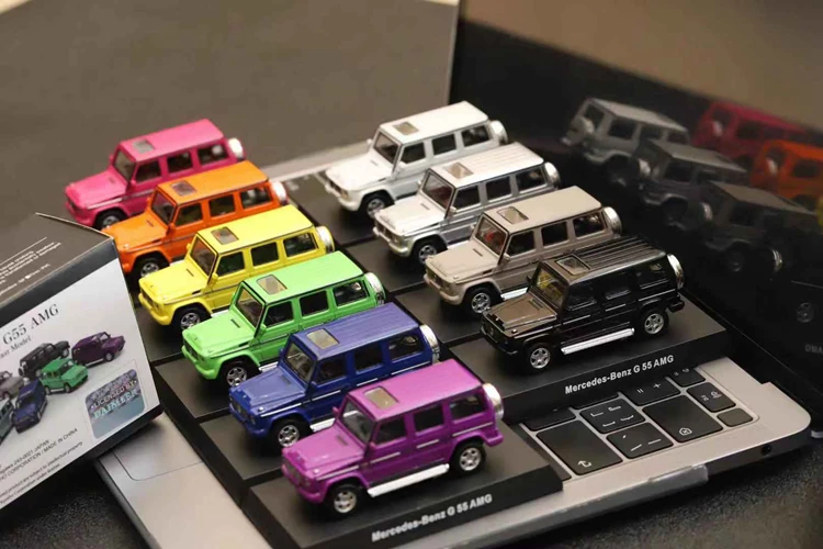 

SALE KYOSHO 1:64 benz G55 G SUV Collection of die cast alloy trolley model ornaments toys