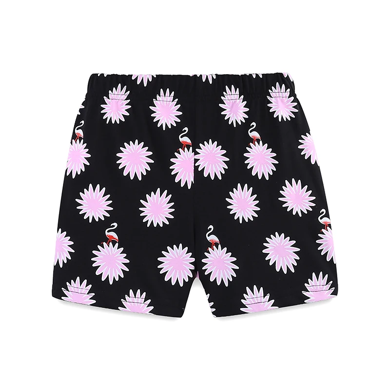 2Pcs/set Summer Two-pieces Tracksuits Toddler Baby Boys Children's Clothing Cartoon Flamingo Kids Clothes Top+ Pants