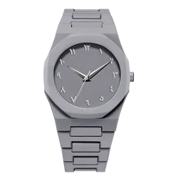 TOMI Men's Quartz Watch - Sleek Minimalist Design (Gray)