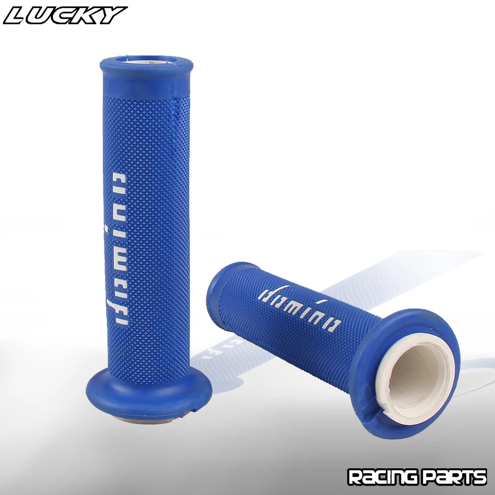 Motorcycle Handle Grips 7/8 "22 24mm For KTM YAMAHA Universal Pit Bike Motocross Motorbike Rubber GEL