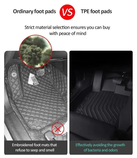 4 Pièces Haute Qualité Tapis De Sol Pour MG MG3 Full Hybrid