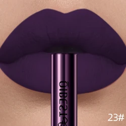 Velvet Matte Nude Waterproof Lip Gloss - Long - Lasting Pigmented Lip Tint (23)