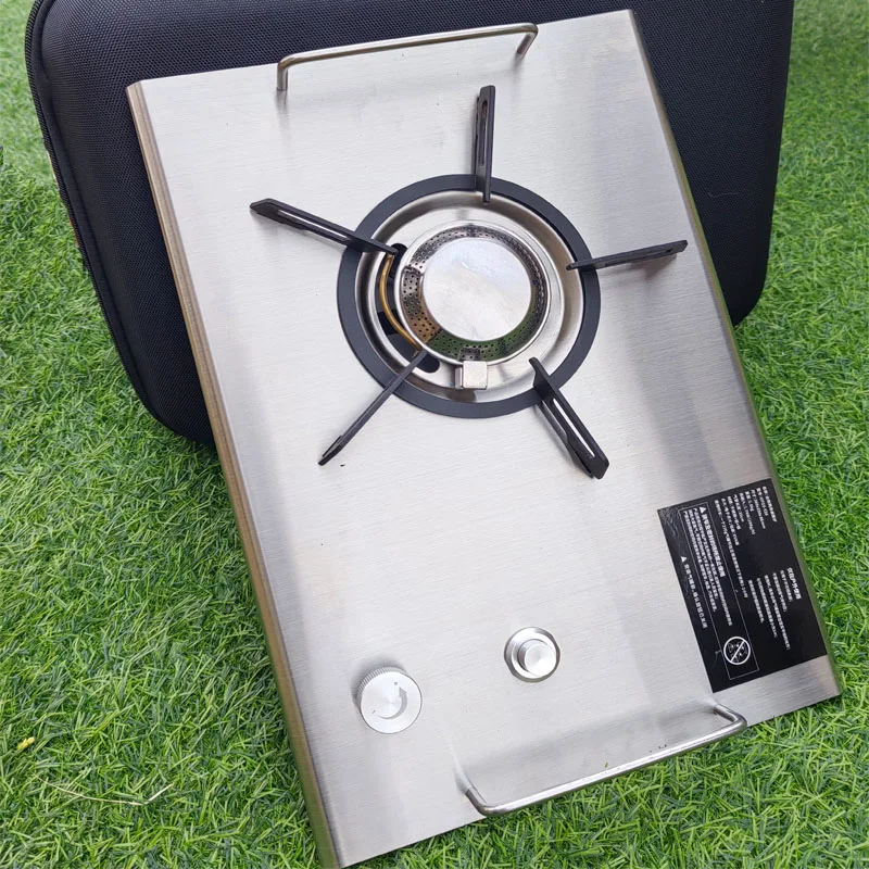 Lohascamping Portable Gas IGT Burner Table High power Camping Stove Table Frying Pan Butane Furnace flat Folding Gas Furnace gas stove gas burner