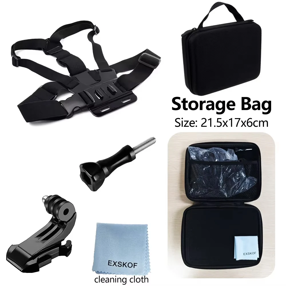 Universal Action Camera Chest Strap Mount Harness