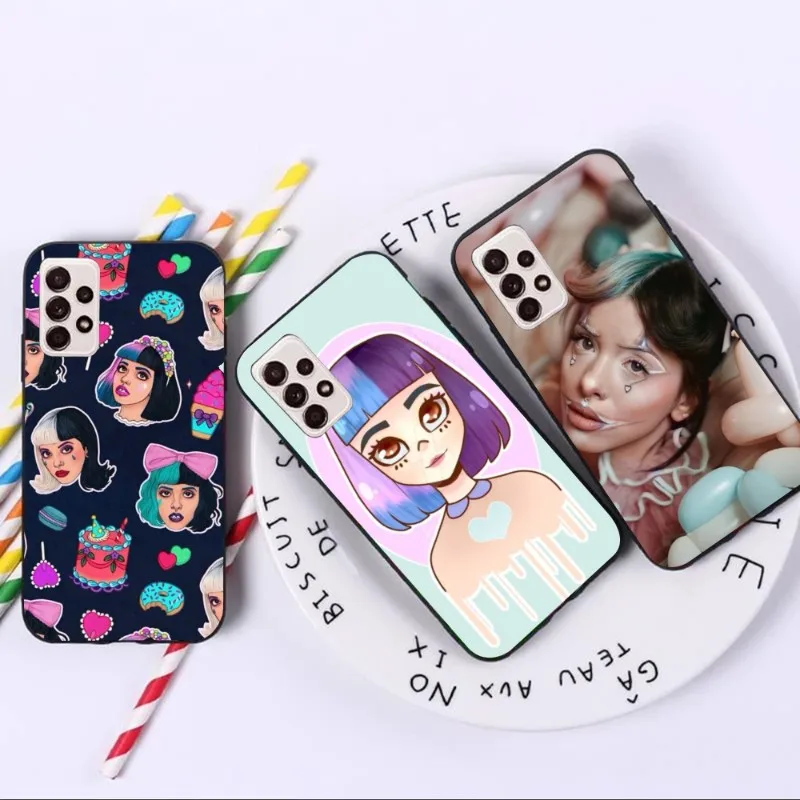Custodia Per Telefono Cellulare Per Samsung A91 A81 A73 A72 A71 A30S A20 A12 A13 A52 A53 4G 5G Cover Nera Funda Shell