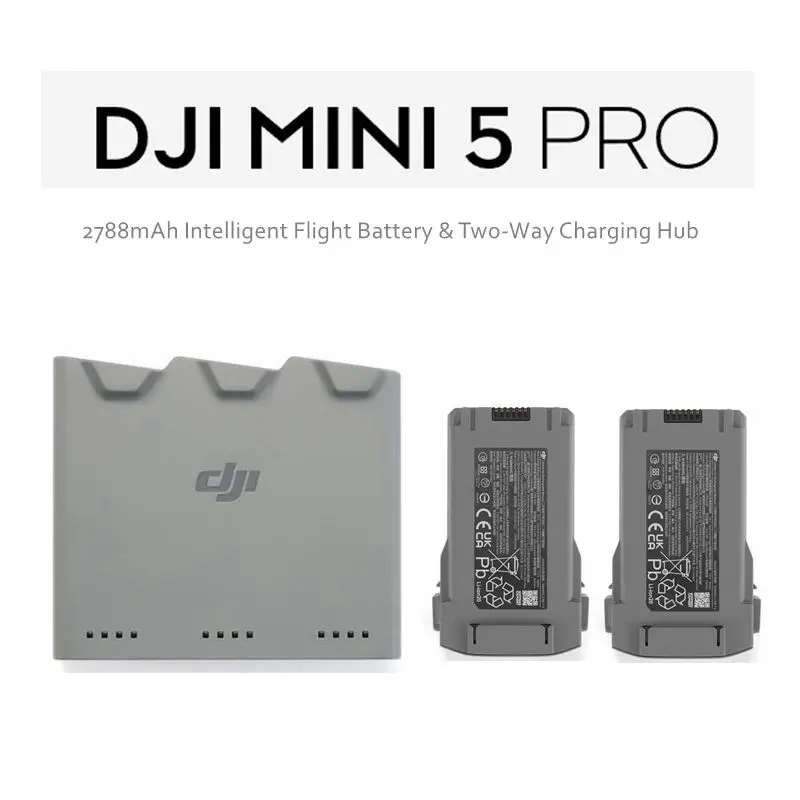 แบตเตอรี่โดรน DJI 2788mAh แท่นชาร์จสองทาง