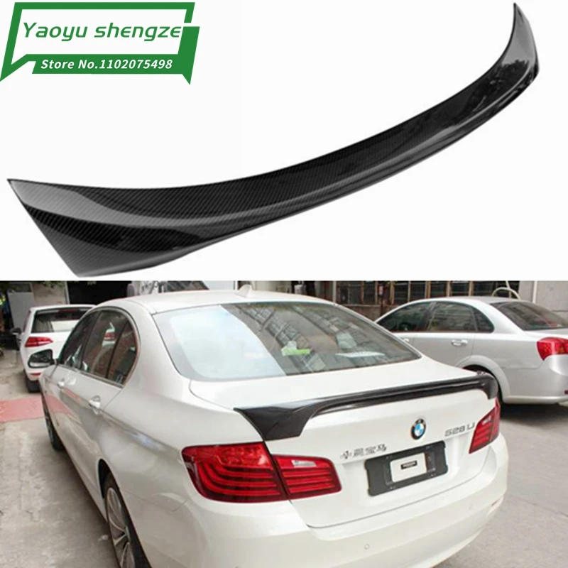 

HM Schnitzer carbon fiber trunk wing rear spoiler For bmw 5 series 4-door sedan f10 2010 + 523i 528i 535i 550i 520d 525d