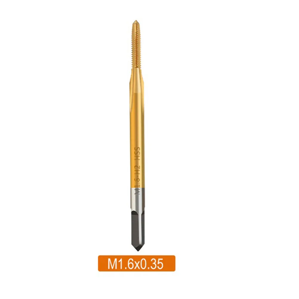 Рисунок 4 - M1- M1.7 HSS Сверло с титановым покрытием
