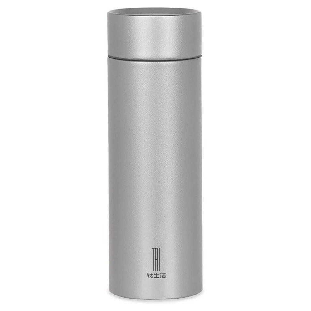 Titanium Vacuum Thermos Bottle Thermal Water Bottle Good Insulation Properties Insulation Cup Vacuum Flask Mug With Tea Infuser