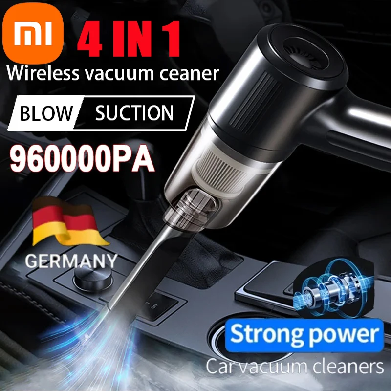 Vacuum Cleaner Xiaomi Wireless Car Multifunctional Mini Portable High-power Suction and Blowing Integrated Cleaning Appliance