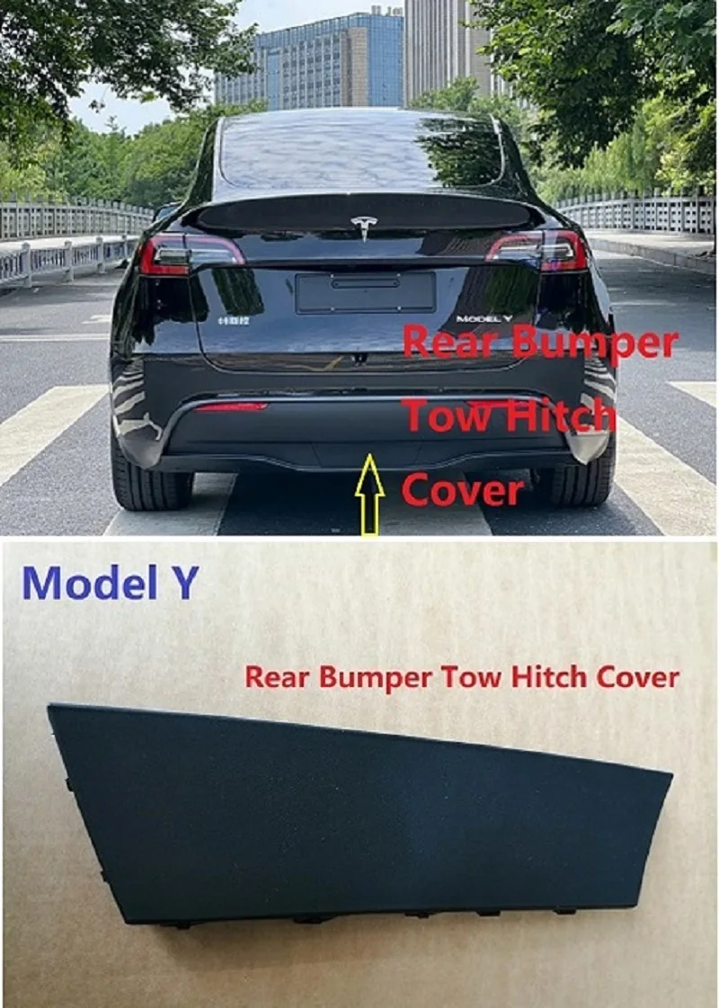 Tow Receiver Cover Hidden Handle DIY for my Tesla Model Y 