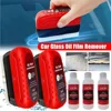 Car Glass Oil Film Remover Powerful Windshield Cleaner Car Glass Sponge Cleaning Brush Water Spots Stain Removal Auto Detailing 1