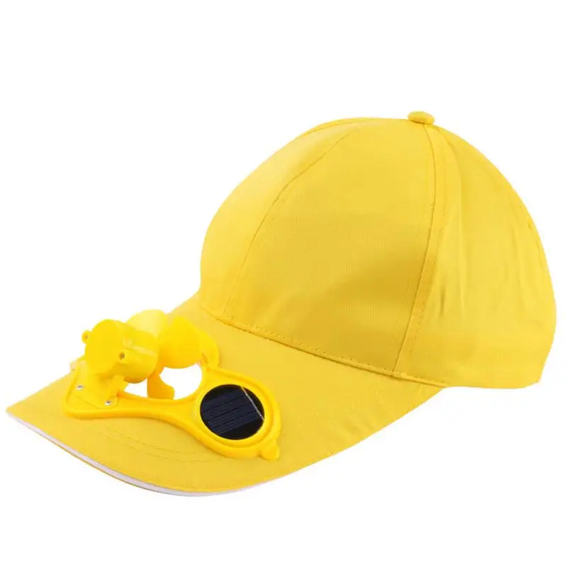 

Cap With Solar Fan Fan Hats To Keep Cool Solar Power Fan Cap Baseball Golf Hat Breathable Sun Protection Cycling Summer Outdoor
