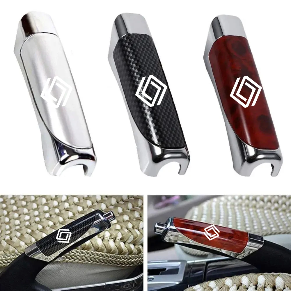 1x Car Carbon Fiber Handbrake Grips Protection Anti-slip Cover Car Accessories for Renault Clio Laguna 2 Megane 2 3 Duster Logan hand brake cover car interior accessories gear head cover