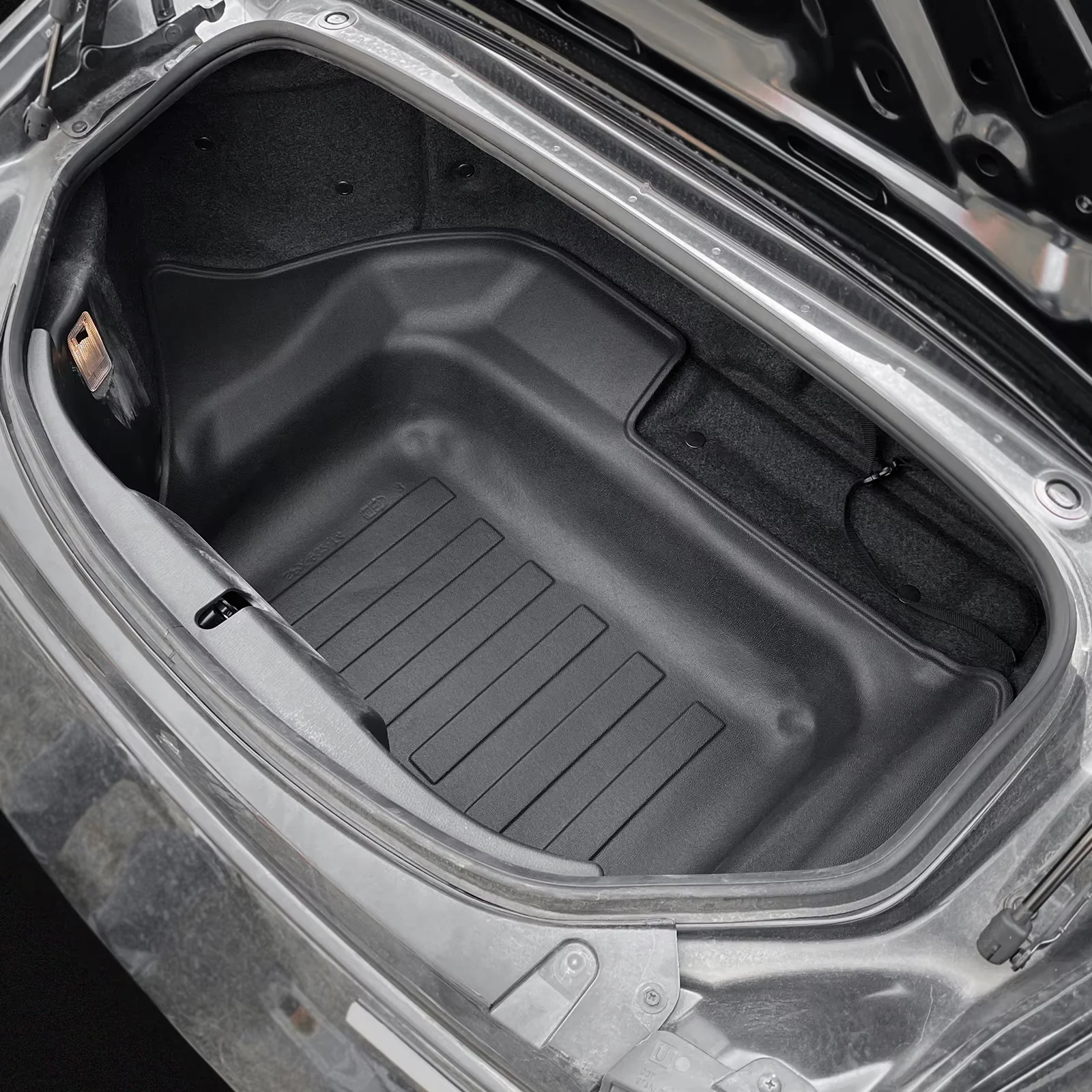 마쓰다 MX-5 MX5 MX 5 로드스터 2016-2024 TPE 3D 자동차 트렁크 패드 카고 라이너 트렁크 매트 모든 날씨용 블랙